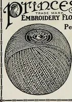 An illustration from The Priscilla Battenberg and point lace book; a collection of lace stitches with working directions for braid laces (1912)