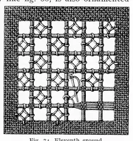 Picture 10 of 19 from Drawn thread work. 1st series (1900), leaf 36