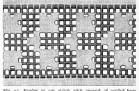 Picture 13 of 19 from Drawn thread work. 1st series (1900), leaf 45