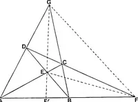 An illustration from An elementary treatise on modern pure geometry (1893)