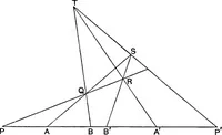 An illustration from An elementary treatise on modern pure geometry (1893)