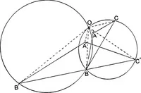 An illustration from An elementary treatise on modern pure geometry (1893)