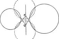 An illustration from An elementary treatise on modern pure geometry (1893)