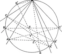 Picture 134 of 136 from An elementary treatise on modern pure geometry (1893), leaf 298