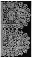 An illustration from Lace, ancient and modern; Comprising a history of its origin and manufacture, with instructions concerning the manner of making it (1880)