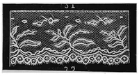 An illustration from Lace, ancient and modern; Comprising a history of its origin and manufacture, with instructions concerning the manner of making it (1880)
