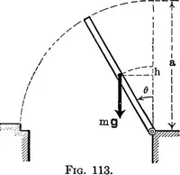 An illustration from Analytical mechanics for students of physics and engineering (1913)