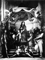 An illustration from A history of painting in Italy; Umbria, Florence and Siena from the second to the sixteenth century (1903)