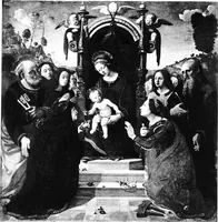 An illustration from A history of painting in Italy; Umbria, Florence and Siena from the second to the sixteenth century (1903)