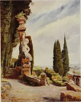 An illustration from Italian gardens (1907)