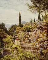 An illustration from Italian gardens (1907)
