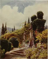 An illustration from Italian gardens (1907)