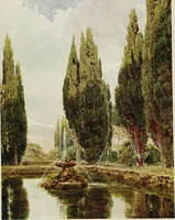 An illustration from Italian gardens (1907)