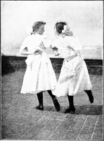 An illustration from Folk-dances and singing games; Dances of the people (1909)