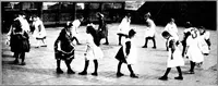 An illustration from Folk-dances and singing games; Dances of the people (1909)