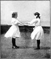 An illustration from Folk-dances and singing games; Dances of the people (1909)