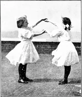 An illustration from Folk-dances and singing games; Dances of the people (1909)