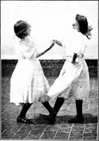 An illustration from Folk-dances and singing games; Dances of the people (1909)