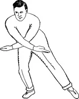 An illustration from Folk-dances and singing games; Dances of the people (1909)