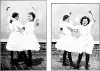 An illustration from Folk-dances and singing games; Dances of the people (1909)