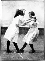 An illustration from Folk-dances and singing games; Dances of the people (1909)