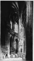 An illustration from Modern etchings, mezzotints and dry-points (1913)