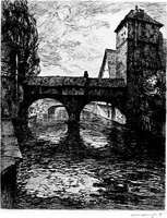 Picture 75 of 195 from Modern etchings, mezzotints and dry-points (1913), leaf 126