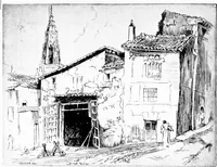 An illustration from Modern etchings, mezzotints and dry-points (1913)