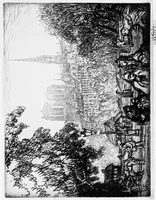 An illustration from Modern etchings, mezzotints and dry-points (1913)
