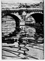 Picture 98 of 195 from Modern etchings, mezzotints and dry-points (1913), leaf 150