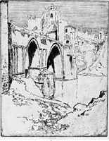 An illustration from Modern etchings, mezzotints and dry-points (1913)