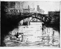 An illustration from Modern etchings, mezzotints and dry-points (1913)