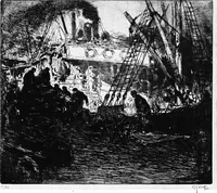 An illustration from Modern etchings, mezzotints and dry-points (1913)