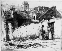 An illustration from Modern etchings, mezzotints and dry-points (1913)