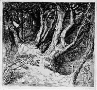 An illustration from Modern etchings, mezzotints and dry-points (1913)