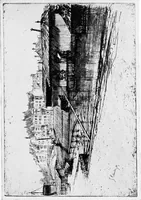 An illustration from Modern etchings, mezzotints and dry-points (1913)