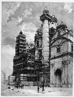 An illustration from Modern etchings, mezzotints and dry-points (1913)
