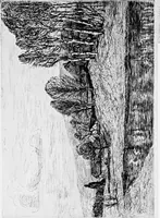 An illustration from Modern etchings, mezzotints and dry-points (1913)