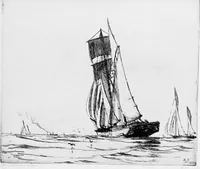 An illustration from Modern etchings, mezzotints and dry-points (1913)