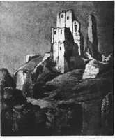 An illustration from Modern etchings, mezzotints and dry-points (1913)