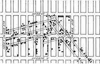 An illustration from City planning, with special reference to the planning of streets and lots (1916)