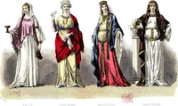 Picture 1 of 18 from The history of fashion in France, or, The dress of women from the Gallo-Roman period to the present time (1882), leaf 350