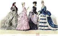 Picture 17 of 18 from The history of fashion in France, or, The dress of women from the Gallo-Roman period to the present time (1882), leaf 366