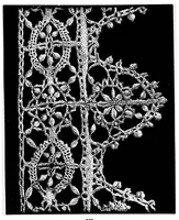 An illustration from A descriptive catalogue of the collection of lace in the South Kensington museum (1881)