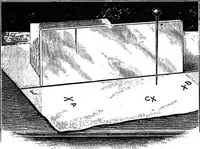 An illustration from Principles of physics (1901)