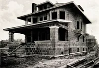 An illustration from Fireproof construction : for houses and other buildings of moderate cost (1911)