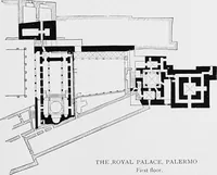 Picture 15 of 76 from Mediaeval Sicily, aspects of life and art in the middle ages (1910), leaf 186