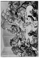 An illustration from The amusements of old London; being a survey of the sports and pastimes, tea gardens and parks, playhouses and other diversions of the people of London from the 17th to the beginning of the 19th century (1901)