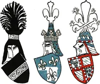 Picture 30 of 66 from A treatise on heraldry, British and foreign : with English and French glossaries (1892), leaf 187