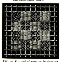 An illustration from Embroidery on net (1900)
